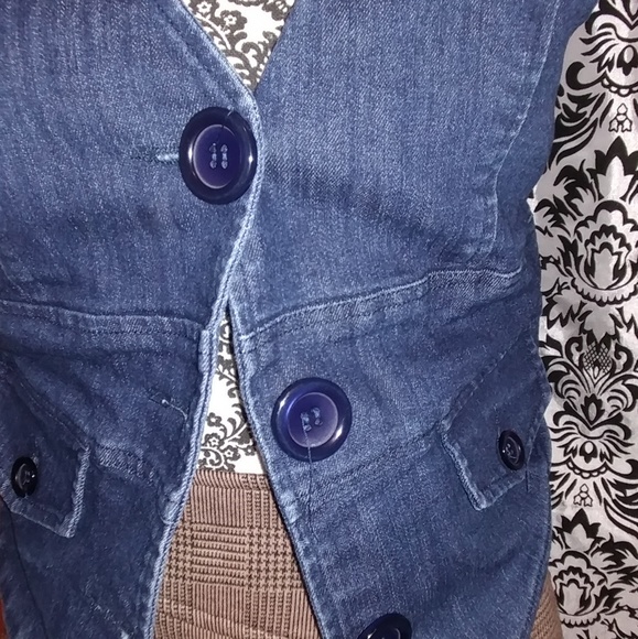 Denim blue vest size M - Picture 4 of 4
